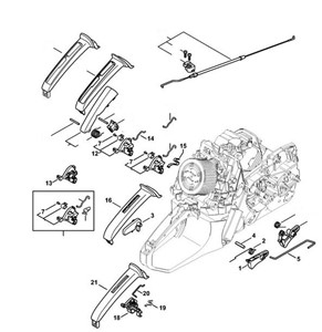MS 362 - Sterowanie otwarciem głównej przepustnicy (gazem)