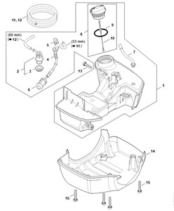 FS 261.0 - E - Zbiornik paliwa