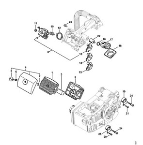 MS 200 T - Filtr powietrza MS 200 T