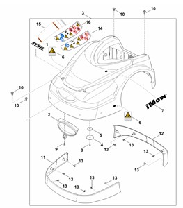 RMI 422.0P - Pokrywa