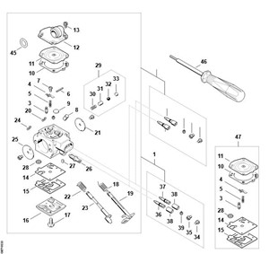 MS 361 - Gaźnik HD-34, HD-46