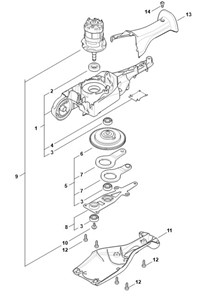 HLA 86 -Przekładnia, Silnik elektryczny