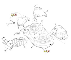 RT 4097.1 SX -K - Obudowa zespołu tnącego