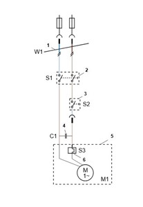 RE 80.0 X - schemat instalacji elektrycznej