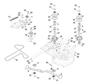 RT 5097.1 -M - napęd zespołu tnącego