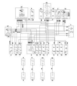 RT 4097.1 SX - O - Schemat połączeń