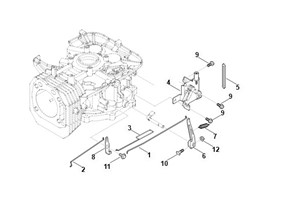 EVC 4000.1 -G - drążki regulatora