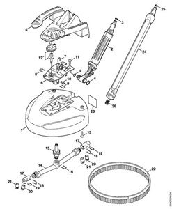 RE 109 -Urządzenie towarzyszące do czyszczenia powierzchni RA 101 ⇥ 06-2019