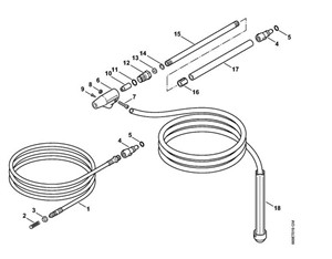 RE 109 - Zestaw do czyszczenia rur, urzadzenie do czyszczenia strumieniem mokrego piasku ⇥ 06-2019