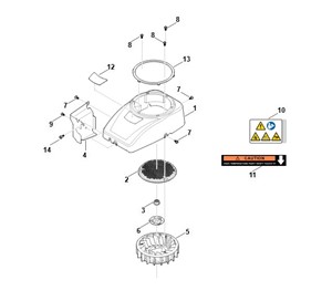 EVC 4000.1 - C - Obudowa wentylatora