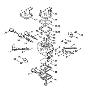 FS 250 - P - Gaźnik C1Q-S161, -S162, -S163, -S164, -S82, -S83, -S138, -S139