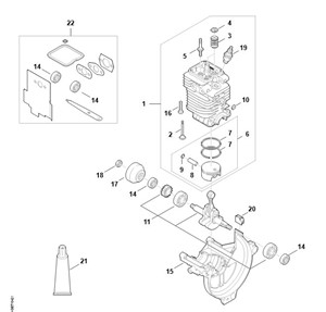 FS 87 - A - Cylinder, misa korbowa