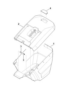 RM 650.0 V -G - kosz na trawę