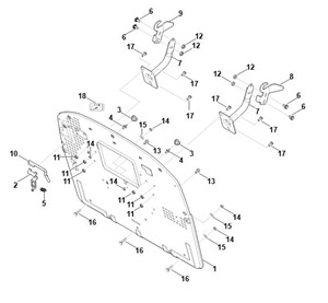 RT 5112.1 Z -G - Ściana tylna