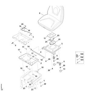 RT 5112.1 Z -F - siedzenie