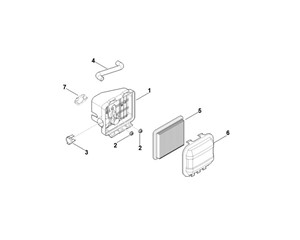 EVC 200.4 (EVC200-0009) - Filtr powietrza