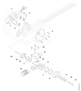 HLA 86 -Obudowa silnika, Moduł elektroniczny