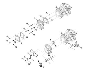 EVC 4000.1 -I - wałek rozrządu, zawory
