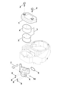 EVC 8000.0 (EVC8000-0001) - B - Filtr powietrza