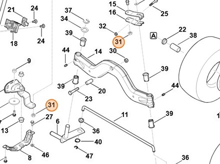 Nakrętka sześciokątna M10x1 9212 263 1301
