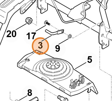 Dźwignia 6140 703 6730