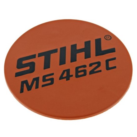 Oryginalna metalowa tabliczka modelowa Stihl OEM 1142 967 1501 do pilarki spalinowej MS 462 C-M