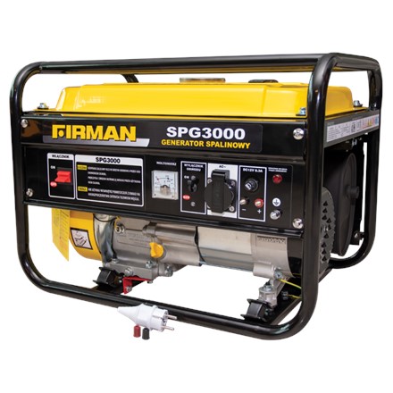 Agregat prądotwórczy Grass SPG3000 2,5 kW z AVR i silnikiem 196 cm³