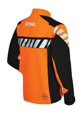 Kurtka robocza STIHL ADVANCE ShellTEC – pomarańczowo-czarna, slim fit, z odblaskami