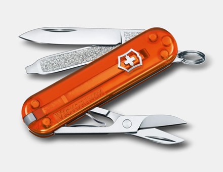 Scyzoryk Victorinox Classic SD Transparent Pomarańczowy