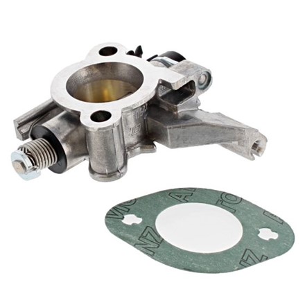 Oryginalny polimerowo-metalowy korpus przepustnicy Stihl OEM 4250 120 6902 do przecinarek spalinowych TS 480i i TS 500i