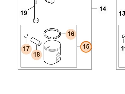 Tłok Ø 34 mm 4144 030 2002