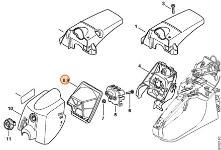 Filtr Powietrza STIHL