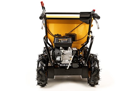 Transporter spalinowy Cedrus TR300 4x4 z silnikiem Loncin i terenowymi oponami