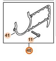 Zestaw uszczelki 1140 007 1011