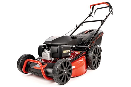 Kosiarka spalinowa z napędem CEDRUS KS51S-H z silnikiem Honda GCV200, stalową obudową 51 cm i koszem 65 litrów