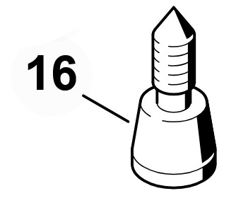Śruba zderzakowa regulacji obrotów biegu jałowego 4229 122 6200