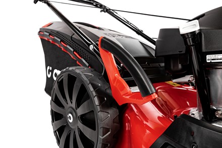 Kosiarka spalinowa z napędem CEDRUS KS51S-H z silnikiem Honda GCV200, stalową obudową 51 cm i koszem 65 litrów