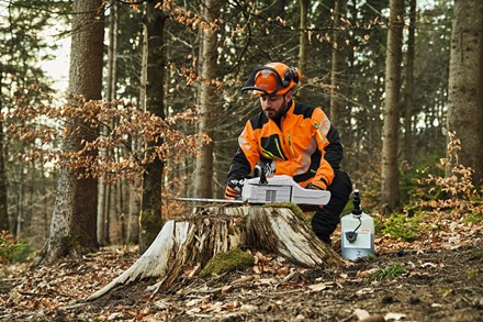 Kurtka robocza STIHL ADVANCE ShellTEC – pomarańczowo-czarna, slim fit, z odblaskami