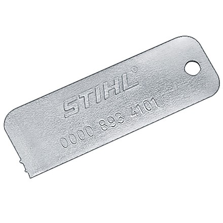 Przymiar kontrolny zużycia bębna sprzęgła Stihl pilarki pilarka akcesoria do pilarek