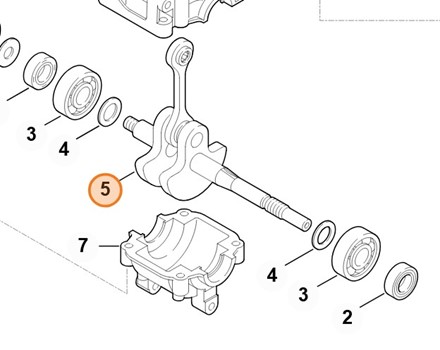 Wał korbowy 4140 030 0401
