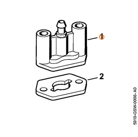 Kołnierz STIHL 5910 850 4206 – część do pilarki i wykaszarki