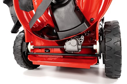 Kosiarka spalinowa z napędem CEDRUS KS51S-H z silnikiem Honda GCV200, stalową obudową 51 cm i koszem 65 litrów