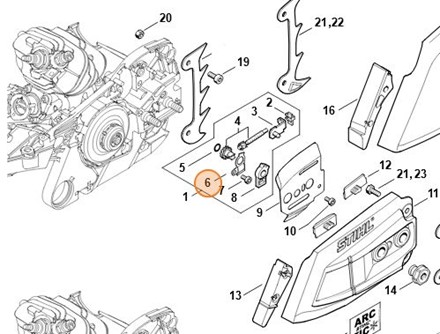  Osłona blaszana 1122 664 2200