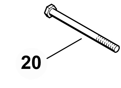 Śruba z łbem sześciokątnym M5x65 9007 319 1135