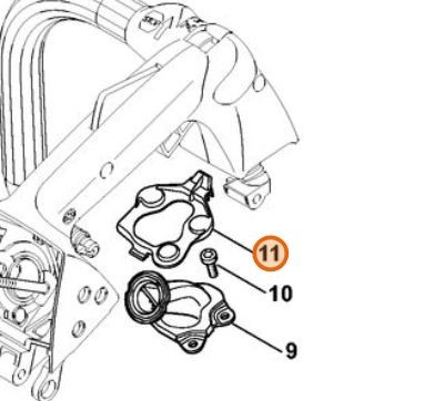 Płyta mocująca 1137 141 3301