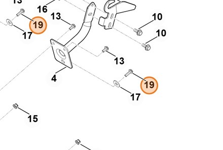 Śruba ścinana M8x40 9039 488 1900