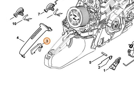  Dźwignia blokady 1141 182 0800, 