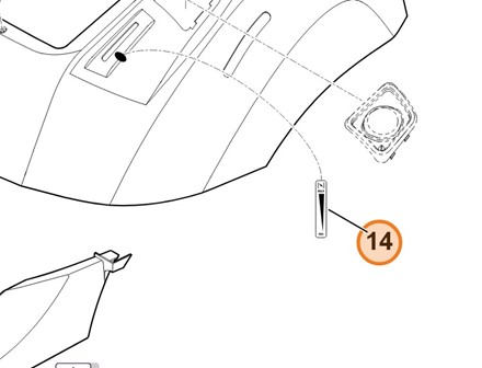 Naklejka 6140 967 4430