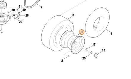 Podkładka 42 6170 763 0910