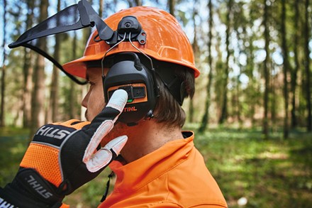 Hełm ADVANCE X-Vent ProCOM STIHL